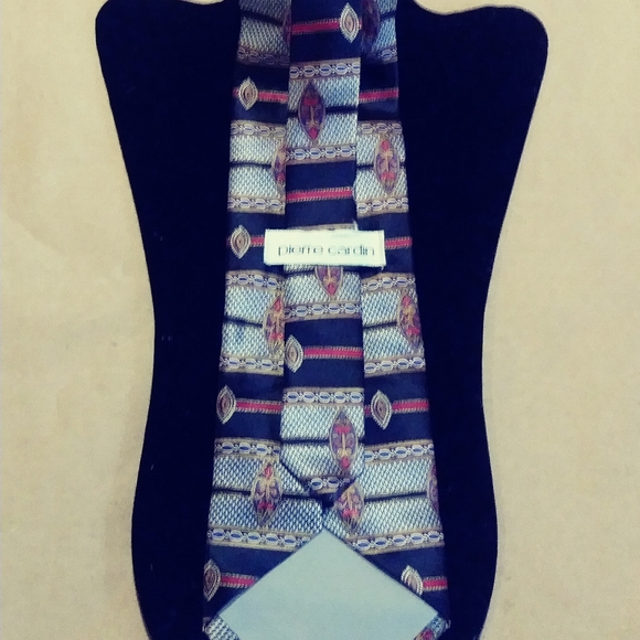 PIERRE CARDIN MENS SILK TIE - Picture 4 of 4